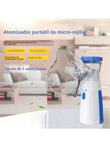 Ultrasonic Nebulizer - Nebulizer, Rechargeable Nebulizer For Adults And Children, Portable Nebulizer, Two Modes, Self-Cleaning Function, Suitable For Respiratory Problems - One Size Fits All - View 7