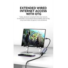 VegGieg USB 2.0 100Mbps 无线网络适配器，即插即用，Type-C/USB 转 RJ45 铝合金外壳，以太网转换器，兼容笔记本电脑、台式机、交换机 - 查看 9