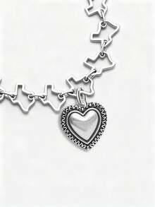 1pc Minimalist Unique 925 Sterling Silver Spring Flower Rabbit Pendant, DIY Necklace Delicate Jewelry Gift For Women & Men - Gather - View 7