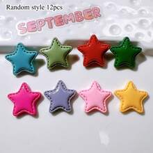 4pcs/8pcs/12pcs Colorful Star Fridge Magnets - 3D Stereo Kitchen Refrigerator Stickers, Suitable For Whiteboard, Cabinet And Dishwasher, Fun Home Decor Accessories, Room Decoration - Multicolor - View 8