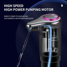 Máy bơm nước điện, máy phân phối nước đóng chai thông minh cho gia đình, sạc USB, máy phân phối nước khoáng tự động thông minh, máy bơm nước gia dụng, máy bơm nước không dây, hoàn toàn tự động. - Nhiều màu - Xem 6