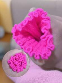 1 par de calentadores de piernas de estilo Lolita de colores caramelo, combinados con calentadores de piernas cálidos para otoño e invierno, acogedores - Multicolor - Ver 3