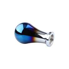 1pc Universal Car Gear Shift Knob, Manual Transmission Modification Gradient Blue-Black Shift Lever, Car Interior Upgrade Accessory - A - View 8