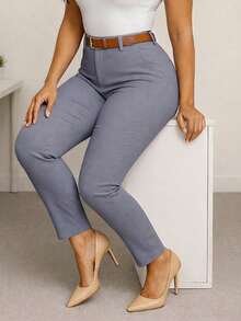 Women Pants - Grey - View 4