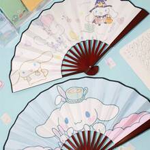1 把装 Sanrio 8 英寸折叠扇：可爱 Kuromi、Cinconm 和 Melody 动漫扇 - 礼品 - 多色 - 查看 10