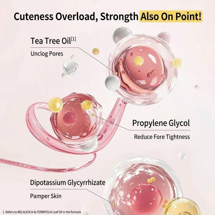 卡通鼻贴，撕拉式，可去除黑头，收缩毛孔，适合所有肤质。 - 多色 - 查看 5