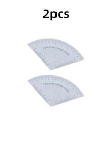 Bộ 1/2/3 thước định hình lông mày nhanh chóng, tái sử dụng, dùng cho kỹ thuật phun xăm thẩm mỹ, trang điểm vĩnh viễn. - Nhiều màu - Xem 11