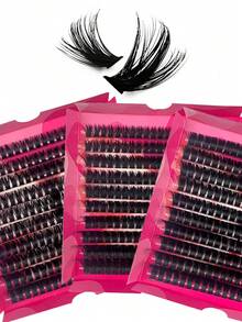 200 sợi mi giả D Curl Volume Lashes nối dài 80D/100D/120D, mi giả dạng chùm mềm mại 10-18mm, kiểu dáng tự nhiên, mi giả từng sợi, có thể tái sử dụng, thích hợp cho tiệc tùng và lễ hội. - Xem 8