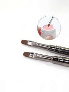 Bộ sản phẩm gồm 2 miếng gel dùng để làm cọ sơn móng tay và cọ sơn gel. - Nhiều màu - Xem 3