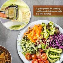 -2-In-1 Julienne And Vegetable Peeler, Stainless Steel Kitchen Slicer, Multi-Functional Cutter For Vegetables And Fruits (Household Kitchen Gadgets) - Multicolor - View 7
