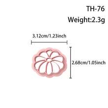 Khuôn cắt đất sét polymer hình hoa và lá với độ chính xác cao, dụng cụ làm đồ thủ công tự chế, khuôn dao cắt chính xác - Vật liệu thủ công - Món quà hoàn hảo cho người đam mê tự làm đồ thủ công. - Hoa và Lá - Xem 15