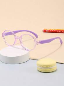 1 par de gafas decorativas de estilo europeo y americano de moda - transparente - Ver 8