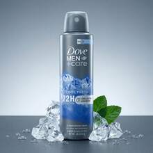 Dove Men+Care Advanced Cool Fresh Spray Deodorant 72H Antiperspirant 150ml Pack Of 5 - Mát mẻ, trong lành - Xem 3