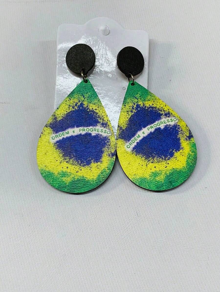 Earrings For The Brazil 2026 World Cup - 耳環 34 - 查看 1