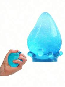 Nee Doh Dreamy Water Drop Swirl Cube Squishy Toy Exquisite Atmospheric Light Luxury Malt Sugar Slow Rising Stress Ball Anxiety Relief Fidget Toy JCWM - Hồng - Xem 5