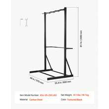 Bike Storage Racks - 1 Wagen 1 Stück 5 Fahrzeuge Vertikal Aufhängung - ראה 11