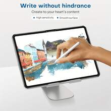 BOLLYMORE 1 pieza Protector de pantalla de vidrio templado, adecuado para el modelo iPad Pro 11 pulgadas de 5ta generación M4 de 2024, compatible con iPad Pro 11 pulgadas, con marco de alineación, compatible con funda protectora, compatible con Apple Pencil Pro, Face ID y Apple Pencil, fácil instalación, alta definición y claridad - Blanco - Ver 6