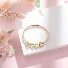 Vòng tay dành cho bà, khắc tên cháu theo yêu cầu - Mặt dây chuyền hình trái tim tùy chỉnh, có sẵn màu vàng, bạc hoặc vàng hồng - Quà tặng cho bà, mẹ hoặc bà ngoại - Nhiều màu - Xem 7