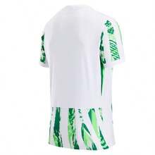 Nike Dri-Fit Fan Edition 2025 Nigeria National Team Quick-Dry Short-Sleeve Soccer Jersey (Men's) - Cây thông trắng xanh - Xem 2