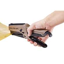 Tools Heavy Duty 45 Sheet Plier Stapler All-Metal 3% Donated To Veterans - Black/Tan - View 6