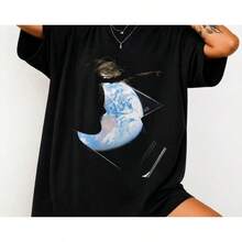 Women T-Shirts - Black - View 1