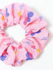 10 Stück Satin vielseitige einfarbige & Blumen Scrunchies, dekorative Haargummis, schonend für das Haar, geeignet für Damen Alltag, Reisen, Feiertage, Partys, Geschenke - Verschiedenfarbig - Übersicht 6