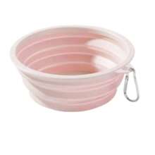 Foldable Portable 350ml/600ml Pet Dog Bowl, Silicone Pet Food & Water Bowl, Outdoor Camping Hiking Pet Feeding Bowl With Carabiner - Multicolor - View 13