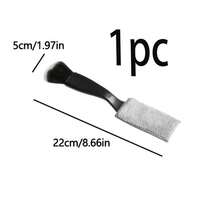 Brosse de détail pour accessoire automobile - Outil de nettoyage à poils doux, convient pour le tableau de bord, les bouches d'aération et les interstices - Sans pile requise, brosse à poussière en plastique, pour les détails de voiture et le nettoyage intérieur, Brosse avec manche mode, Brosse à poils en plastique, cadeau de Noël - Multicolore - Voir 11