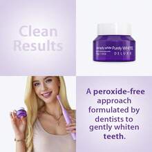 Purely WHITE Deluxe Teeth Whitening Powder -SensitiveTeeth Formula With Mint Flavor For InstantResults &Deep Stain Removal -America's #1 Teeth WhiteningPowderAloe Coconut - Blue - View 2
