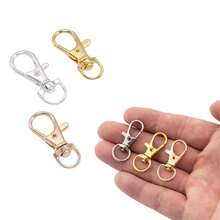 20/50/100pcs Zinc Alloy Swivel Lobster Clasp Keychain, High Quality Metal Claw Clasp, Suitable For Lanyards, Key Chains, Rings, Handbags, Tags, Jewelry Making And DIY Crafts, Versatile Daily Use - Keychain - View 3
