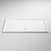 Pearlstone White Rectangular Shower Tray 1600mm X 700mm - B - View 3