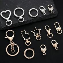 30个12x32mm DIY五金配件旋转包带扣锌合金项圈登山扣龙虾扣钥匙链通用扣 - A - 查看 4