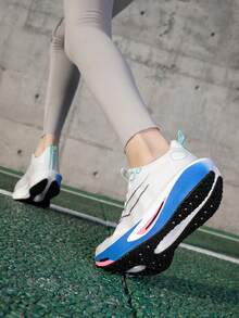 New Lightweight & Breathable Sports Casual Road Running Shoes, Suitable For Marathon, Trail Running, Cycling, Racing - Blue - View 9