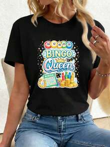 Women T-Shirts - Black - View 1