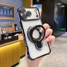 （关注店铺，领取商品即可获赠挂绳）带支架+腕带的手机壳，适用于苹果 17 Pro Max/16 Pro Max/15 Pro Max/14 Pro Max/13 Pro Max/12 Pro Max/11 Pro Max/XS Max/7/8 Plus、三星 Galaxy S26/25/24/32/1、荣耀等机型。 - 黑色 - 查看 2