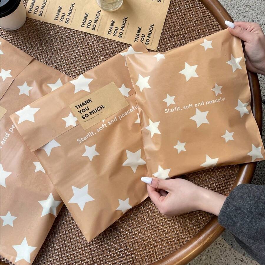 50个礼品包装袋,服装塑料包装袋,平口礼品包装袋,高端购物装饰包装袋,快递包装袋,礼品收纳自封袋,大容量加厚防水塑料袋,日常旅行收纳袋,适用于节日、婚礼、学校、宿舍、办公室、交通运输和邮寄、生日、派对礼品包装。 - 包裝袋 - 查看 1