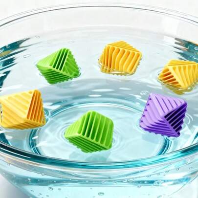 12Pcs Anti-Tangle Laundry Balls, Reusable Magic Washing Balls, Floating Pet Hair Remover, Multifunctional Cleaning Balls For Washing Machine, Household Laundry Supplies