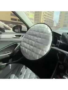 Universal Car Steering Wheel Cover - Heat Insulation, Sun Protection, High Temperature Resistant Design, Suitable For Various Car Models And SUVs/Sedans - Multicolor - View 4