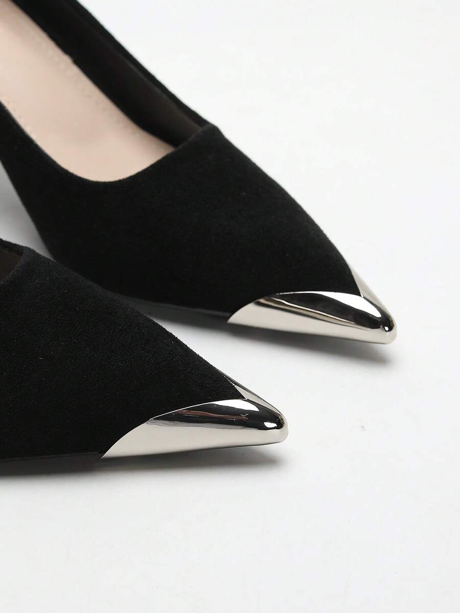 Removable Metal Rhinestone Shoe Decorations, Versatile Shoe Accessories For Sandals, Shoe Protector & Embellishment - Silver - View 1