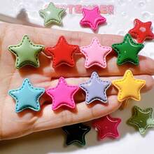 4pcs/8pcs/12pcs Colorful Star Fridge Magnets - 3D Stereo Kitchen Refrigerator Stickers, Suitable For Whiteboard, Cabinet And Dishwasher, Fun Home Decor Accessories, Room Decoration - Multicolor - View 1
