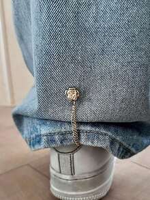 6 buah Pengikat Manset yang Dapat Diatur, Pengencang Pinggang Kaos, Klip Ujung Celana Jeans, Klip Kancing Tanpa Jahitan Multifungsi untuk Celana, Lengan Baju, Rok, dan Gaun (3 Pilihan Warna) (Tersedia 1/2/4/6 buah) - A - View 4