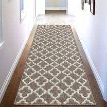 Runner Rug For Hallway Non Slip Kitchen Floor Carpet Runners Moroccan Trellis Washable Area Rug For Entryway Bathroom - 4 - View 10