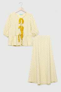 Women Two-Piece Outfits - Màu vàng - Xem 11