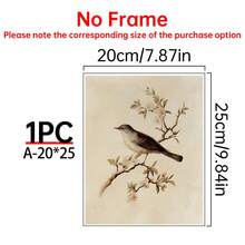 1/10PCS Retro European Classical Art Canvas Wall Art Set, Retro Sketch Printing Set (Dog, Vase, Bust, Plant, Bird, Sea View), Used For Room Aesthetics, Optional Frame Wall Decoration, Rural Farmhouse And Retro French Home Decoration - Multicolor - View 42