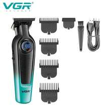 Máy cắt tóc điện không dây VGR với màn hình hiển thị kỹ thuật số có thể điều chỉnh, dụng cụ tỉa tóc tại nhà, máy tỉa tóc bằng nhựa dành cho nam giới V-196 V-996 - Nhiều màu - Xem 13