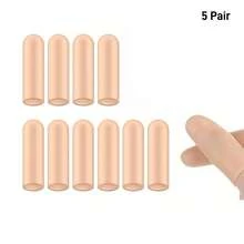 1 Cặp/5 Cặp bao ngón tay silicon mềm dẻo, có thể tái sử dụng, thích hợp để bảo vệ ngón tay khi làm đồ thủ công, dọn dẹp nhà cửa, chăm sóc tay và chân. - Bảo vệ ngón tay - Xem 13