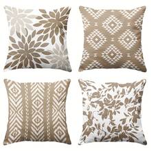4pcs Bohemian Geometric Pattern Pillow Covers | Made Of Polyester, Zipper Closure, Suitable For Living Room And Bedroom, Machine Washable (Single-Sided Printing, Pillow Insert Not Included) - A - View 11