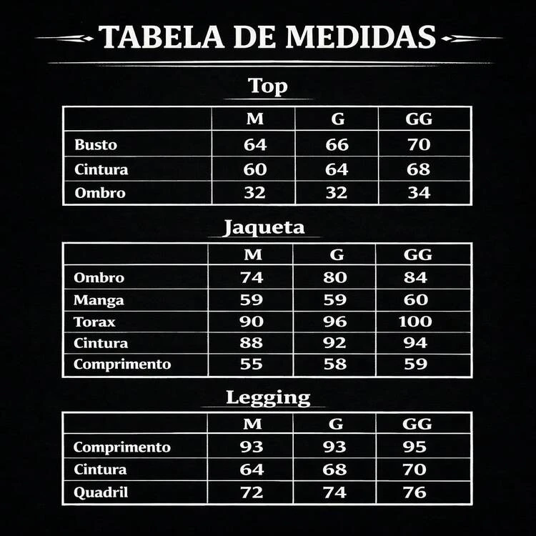 Kit Conjunto Degrade Legging Jaqueta Corta Vento Top Nadador Academia Fitness - Rosa Bebê - Visão 2