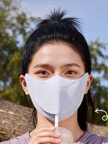 Breathable Face Mask, Suitable For Drinking Water. Summer Sun Protection, Windproof And Warm, Unisex Design. Thickened Adult Size. Provides Sun Protection And Strong Shading Function. Suitable For Outdoor Cycling And Hiking - Multicolor - View 4