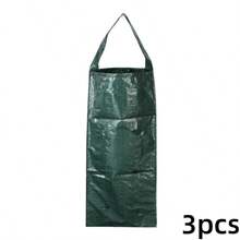 1/2/3pcs Hanging 8-Pocket Strawberry Planting Bags, 8 Planting Openings, Reusable, Easy To Fold And Carry, For Garden, Balcony, Yard, Fence Planting, Flower Planting - Green - View 8